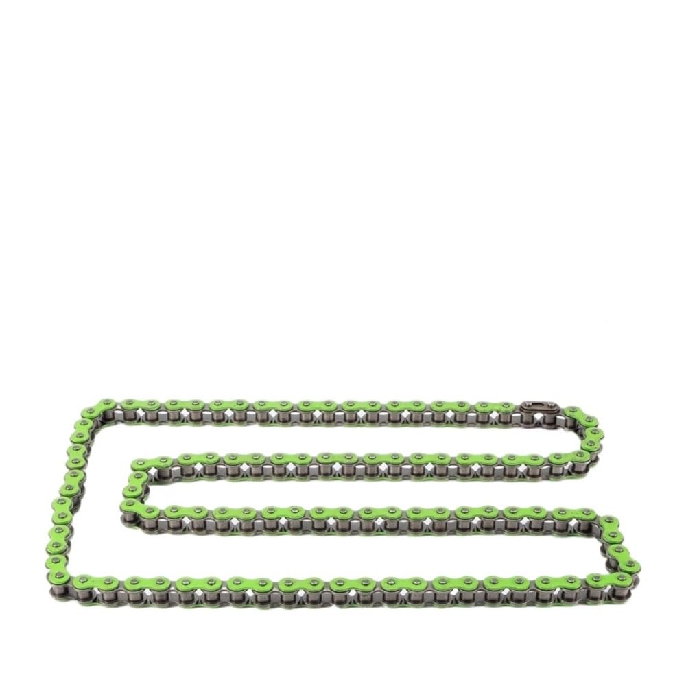 Catena di trasmissione verde 428/420 adatta for motociclette ATV GY6 GN125 da 90 cc, 110 cc e 125 cc.(TLL-420)