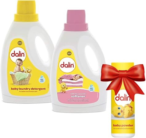Dalin Lot De 2 Lessives Dalin 1500 Ml Et Adoucissant Concentre Dalin 1500 Ml Poudre Pour Bebe 90 G Amazon Fr Epicerie