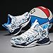 Ucilxi Fashionable, Breathable, Non-Slip, Wearable and Versatile Children's Basketball Shoes Blue