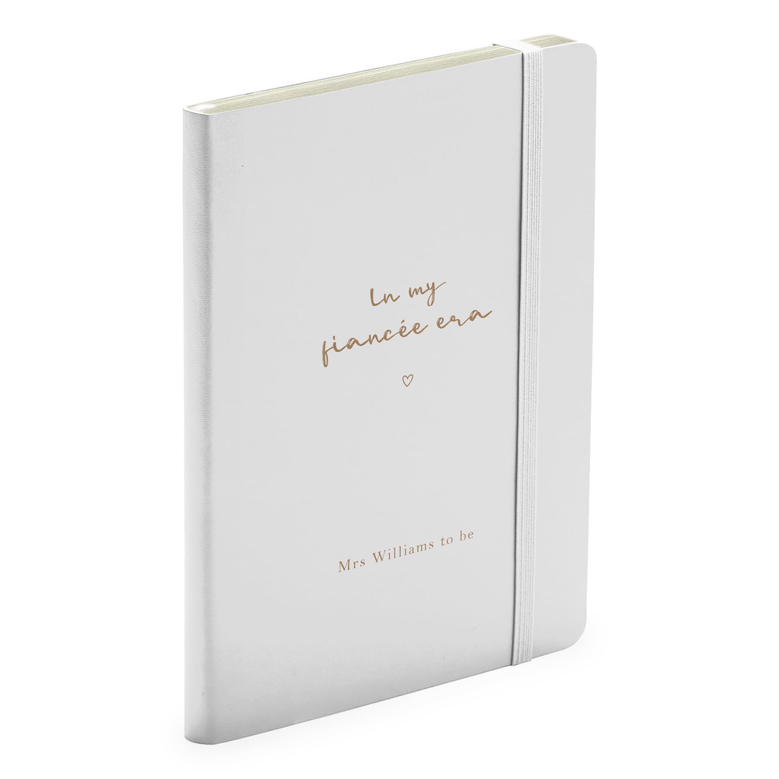 Make It Love It Sell It - Personalised Engagement Gift - In My FiancΓ©e Era Wedding Planner Bride To Be Notebook, 160 page, A5