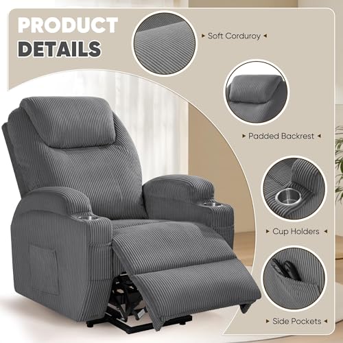 Sillón Plegable con Motor y Almacenaje Lateral miniatura 5
