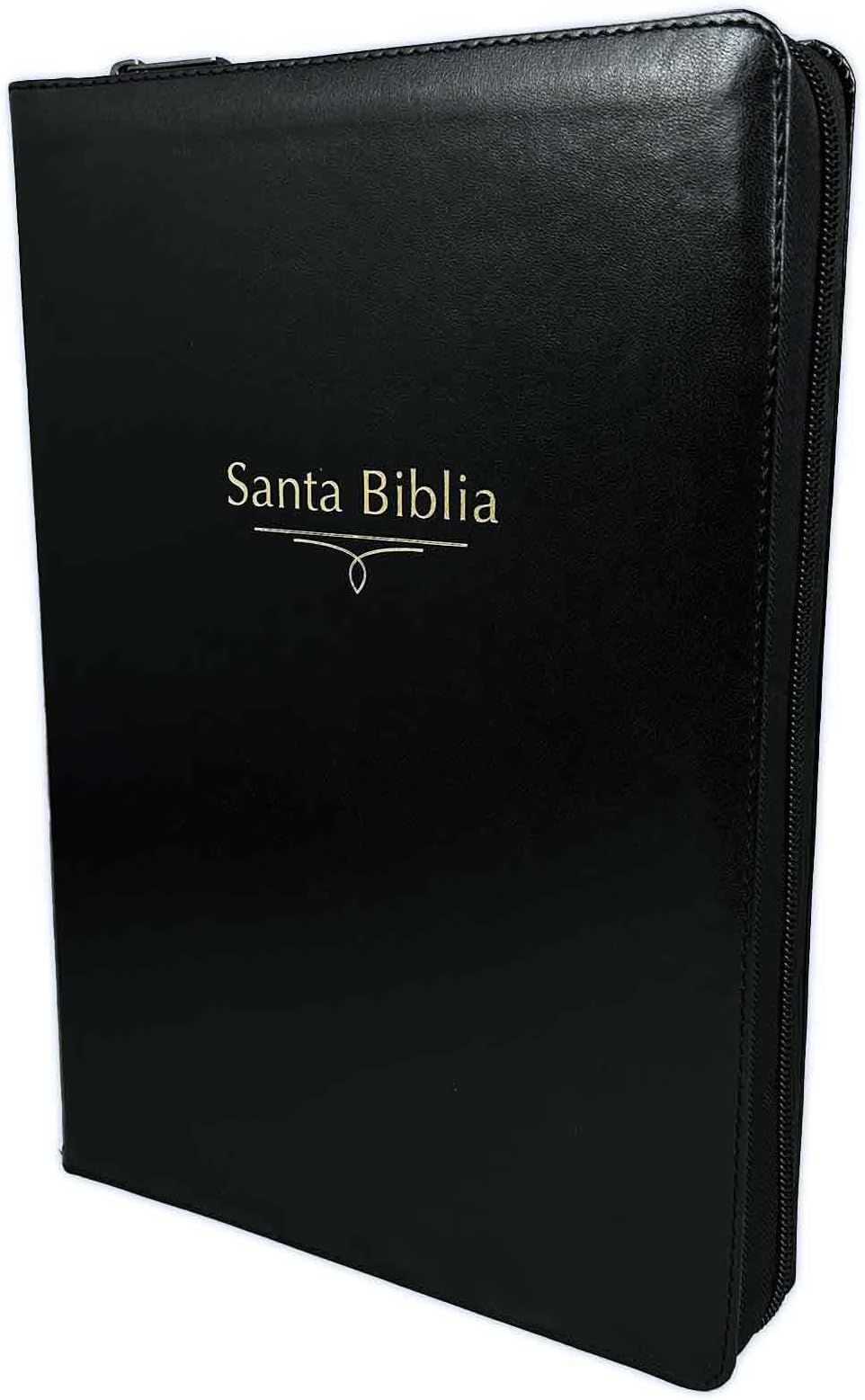 Biblia Letra Super Gigante 19 puntos con cierre Reina Valera 1960 negro con indice