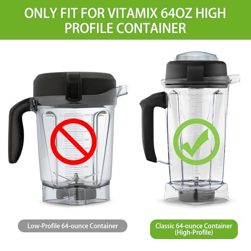 Tapón de repuesto para contenedor Vitamix 64oz miniatura 4