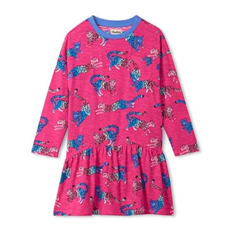 Hatley Girl's Casual Dress with Pocket Cover