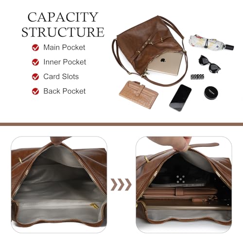 Image of Shoulder Bag for Women Hobo Bags with Top Handle