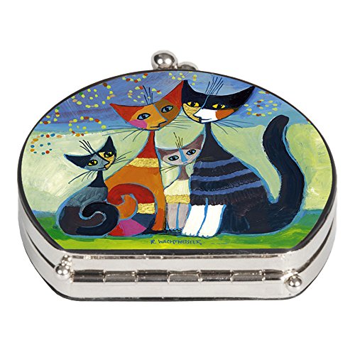 Preisvergleich Produktbild Fridolin Taschenspiegel, Metall, Bunt, 7x7.5x2.5 cm