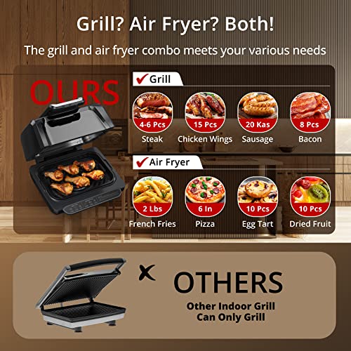 Zstar GZ01 Indoor Grill Air Fryer Combo thumb #2