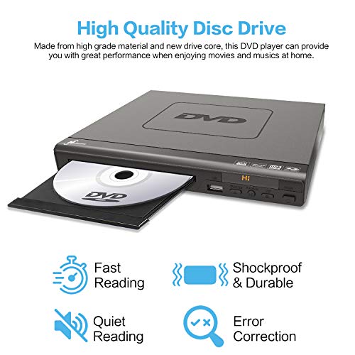 Mediasonic-CD-DVD-Player--Upscaling-1080P-All-Region-DVD-Players-for-Home-with-HDMI-AV-Output-USB-Multimedia-Player-Function-High-Speed-HDMI-20-AV-Cable-Included-HW210AX