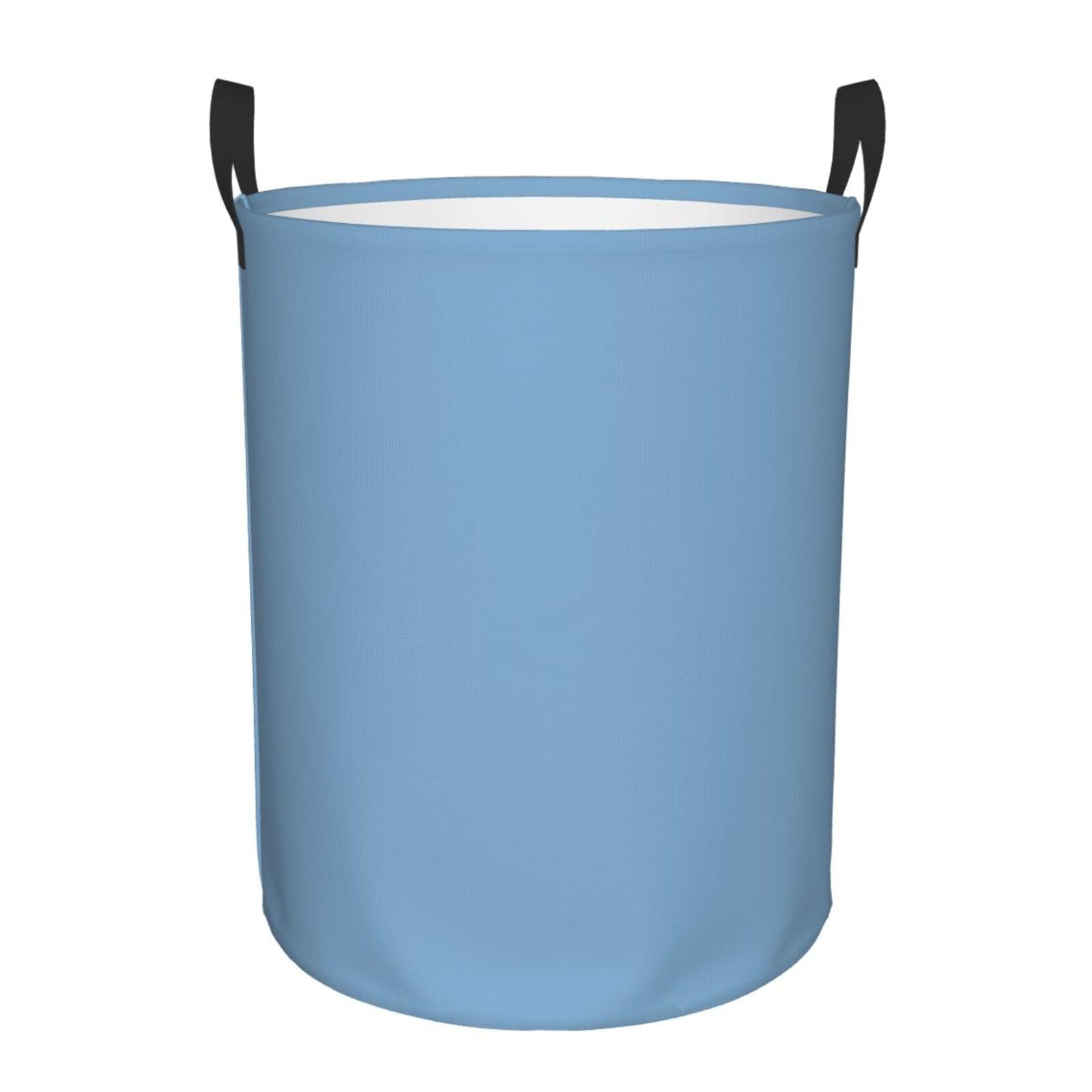 M Circular Hamper Azure Print for Dirty Clothes