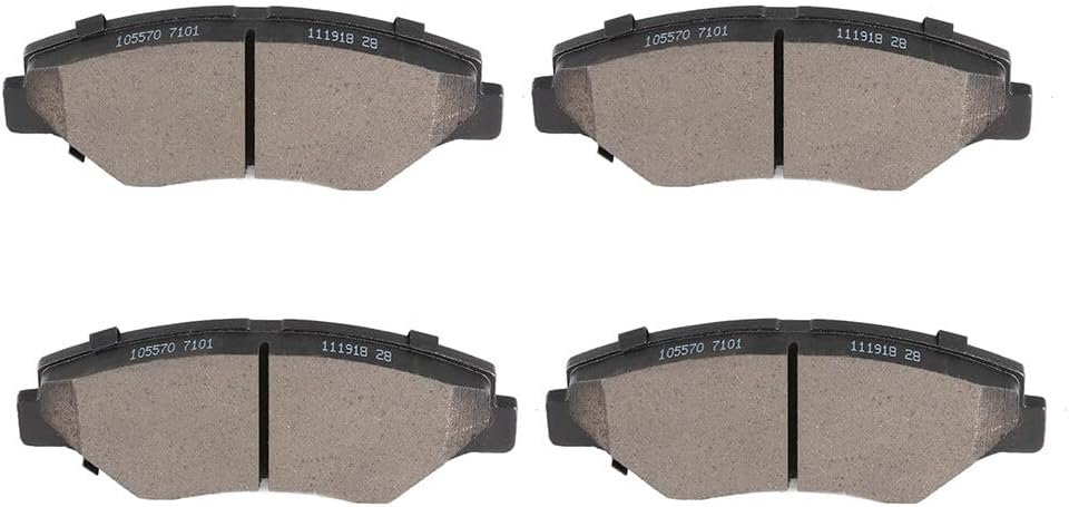 SCITOO D943 Front Ceramic Brake Pads Sets Fit For Acura ILX,For Honda Civic/CR-V/Element/Fit/For Accord/Pilot
