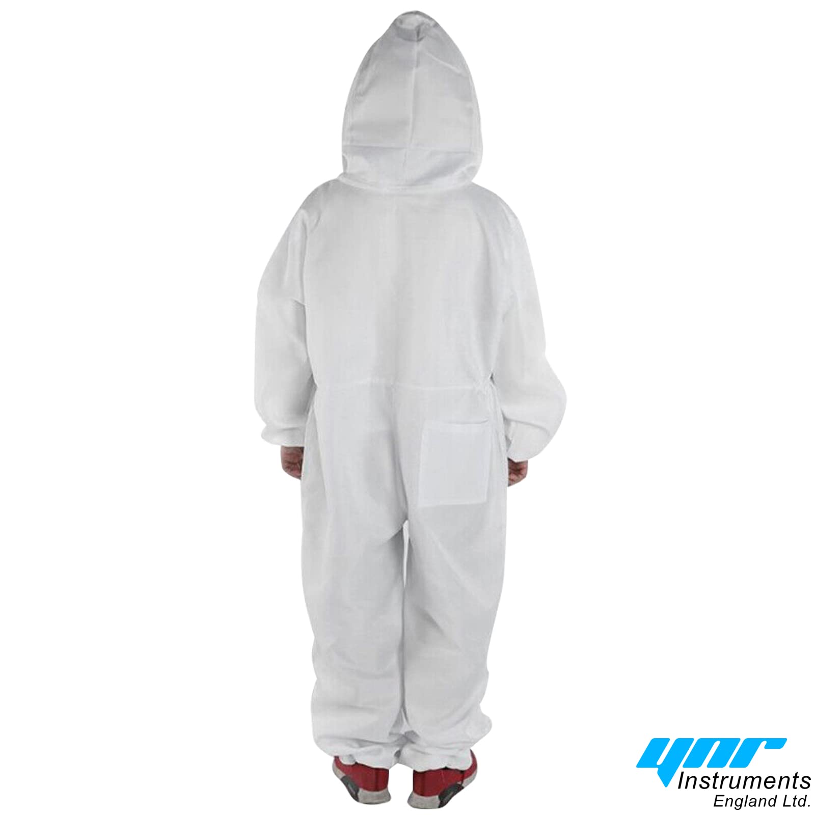 Abbigliamento completo in cotone per apicoltura, cappello, cappello, cappello, giacca, protezione apicoltori, apicoltori, attrezzatura per tuta (XXL)