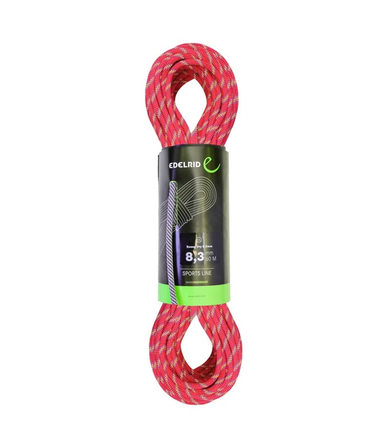 Corde à double EDELRID évitez le gel et le poids de l'eau en montagne