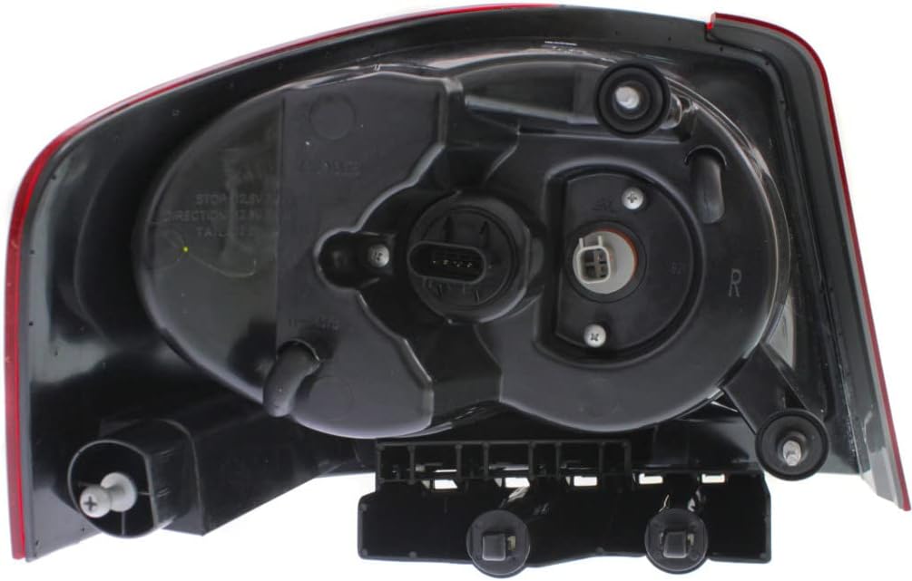 KarParts360 For Dodge Avenger Tail Light Assembly 2011 2012 2013 2014 Passenger Side | w/Bulbs | LED | CH2819130