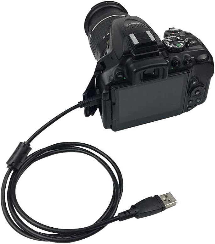 Miniatura 6 de Cable de carga de repuesto para cámara compatible con Nikon Coolpix S Series S01 S02 S70 S80 S100 S640 S2500 S3000 S3100 S3200 S3300 S3400 S3500