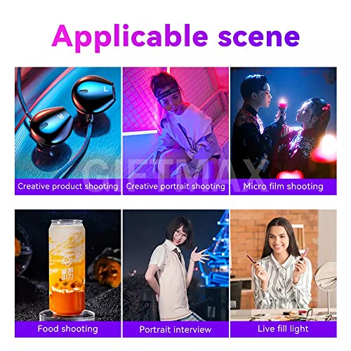 Image of GiftMax RGB Camera Light Photography Video Soft Light Panel for Studio Photography 50w Led, 3000k-6500k 2000lm with 7ft Stand (16 inch RGB Camera Light & 7ft Stand Pack -1)