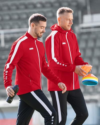 JAKO Herren Polyesterjacke Power, Steingrau, 3XL – Ansicht 2