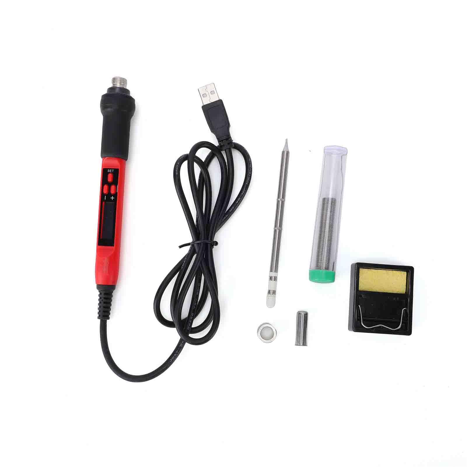 Corredo portatile del saldatore 65W con l'esposizione di LED per la riparazione dell'elettrodomestico