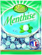 Lutti Menthise 250G, bonbons mentholés frais et gourmands pour une pause douceur revitalisante- Lot De 4