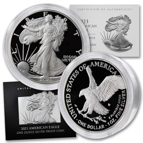 2023 W 1 oz Proof American Silver Eagle Coin PF