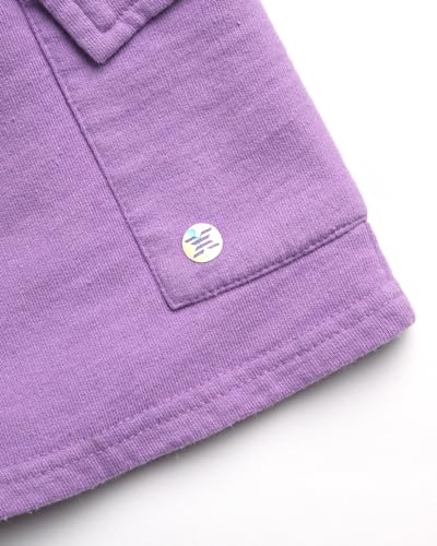 RBX Girl's Active Shorts - Performance Fleece Sweat Shorts with Pockets - Cute Casual Summer Cargo Shorts for Girls (5-12)3