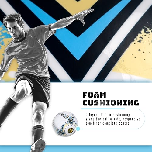 Image of Franklin Sports Official MLS Team Soccer Balls - Official Size 5 Soccer Balls - Regulation Size + Weight Soccer Ball for Kids + Adults - Boys + Girls Soccer Ball - Air Pump Included