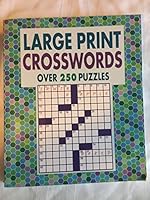 Large Print Crosswords by Arcturus Publishing 1785997599 Book Cover