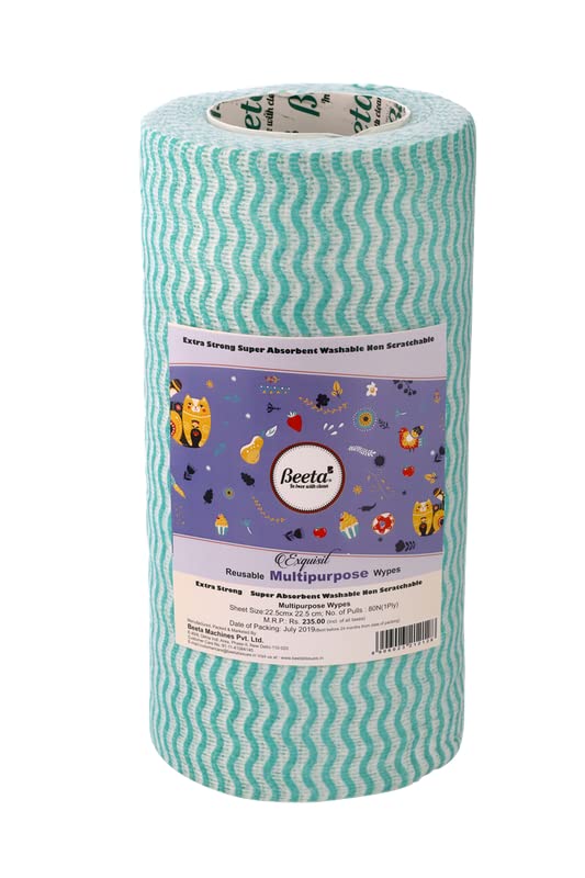 See full amazon price history chart for Beeta Kitchen Towel Paper Roll/Non-Woven Kitchen Towel Roll - 80 Pulls (Pack of 4)| 100% natural Fiber Beeta Kitchen Towel Paper Roll/Non-Woven Kitchen Towel Roll - 80 Pulls (Pack of 4)| 100% natural Fiber (B0BY94RFF6) Amazon Price History, Amazon Price Tracker