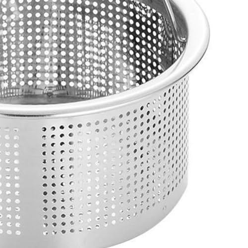 Colador para Fregadero de Cocina Acero Inoxidable 3 pulgadas miniatura 5