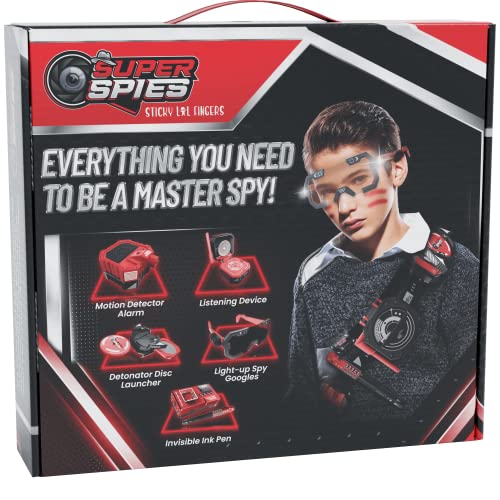Sticky Lil Fingers SS-001 Superspies Secret Agent Spymaster Kit - Kids Spy Gear Spy Ninjas Toys Kids Spy Kit Spy Ninja Gadgets Spy Toys Spy Gadgets Spy Ninja Kit Kids Detective Kit Spy Kit thumb #7