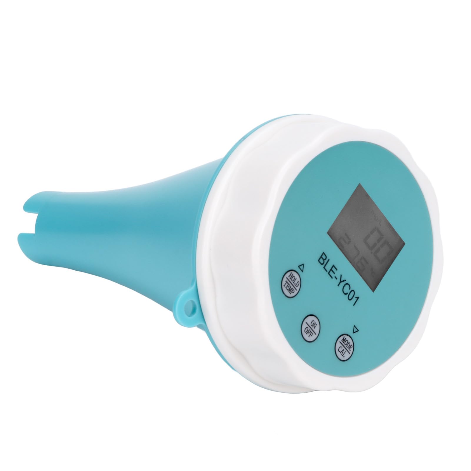 Bewinner Probador de Agua 6 en 1 PH EC TDS ORP TEMP Pluma Medidora de Cloro para Piscina, Kit de Prueba Digital de Calidad del Agua Bluetooth con Sincronización de Datos, IP67 a Prueba de