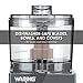 Waring Commercial WCG75 Pro Prep Chopper Grinder, 3 Cup Food Processor, Includes 2 Work Bowls and Blade Assemblies. 3/4 HP, 420 Watt. 120V