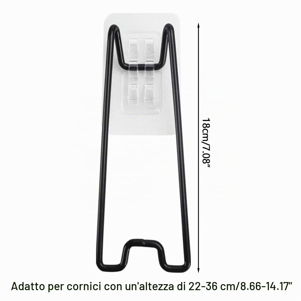 DONGKER Supporto per Cornice, 5 Pezzi Cavalletto Espositivo Adesivo per Foto, Staffa Cornice per Foto con Struttura Multi-Regolabile per Quadri, Decorazioni per Esposizione