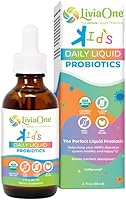 Vista 6 de LiviaOne Daily Liquid Probiotics, probióticos orgánicos certificados por USDA, probióticos veganos sin alérgenos y sin gluten para mujeres