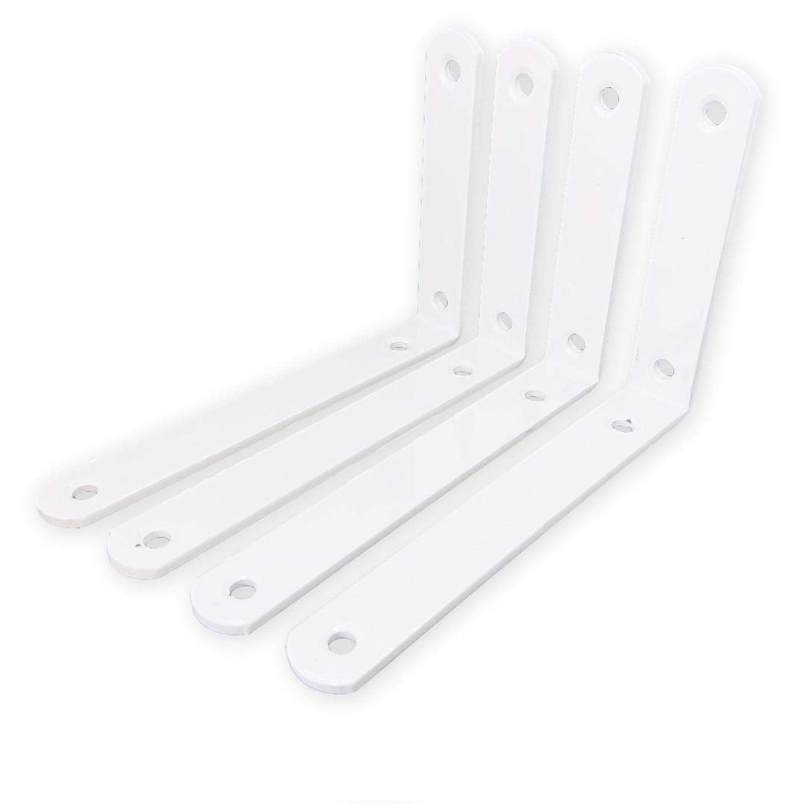Amazon | (アウプル) 棚受け 金具 ブラケット L字型 4個セット 15×10cm
