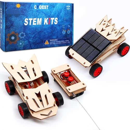 stem kits for kids ages 8-10-12-14 science experiments for kids 9-12 stem building toys for boys age 8-12 solar car engineering learning toys science projects for boy birthday