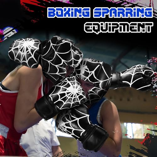 Image of Arrowbash Boxing Headgear and Gloves Set for Kids 6oz Boxing Gloves and Wrestling Headgear Sparring Equipment for Boxing Kickboxing Muay Thai BJJ Karate Training