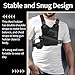 Shoulder &Chest Holster,Universal Chest Holsters for Pistols,Chest Pack with Pistol Holster Fit for Most Types of Handguns 9mm,glock17/ 19/20,1911,357 Revolver,P365 and More