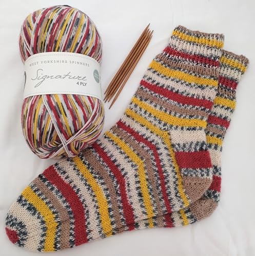 Image of Sock Knitting kit (Goldfinch)