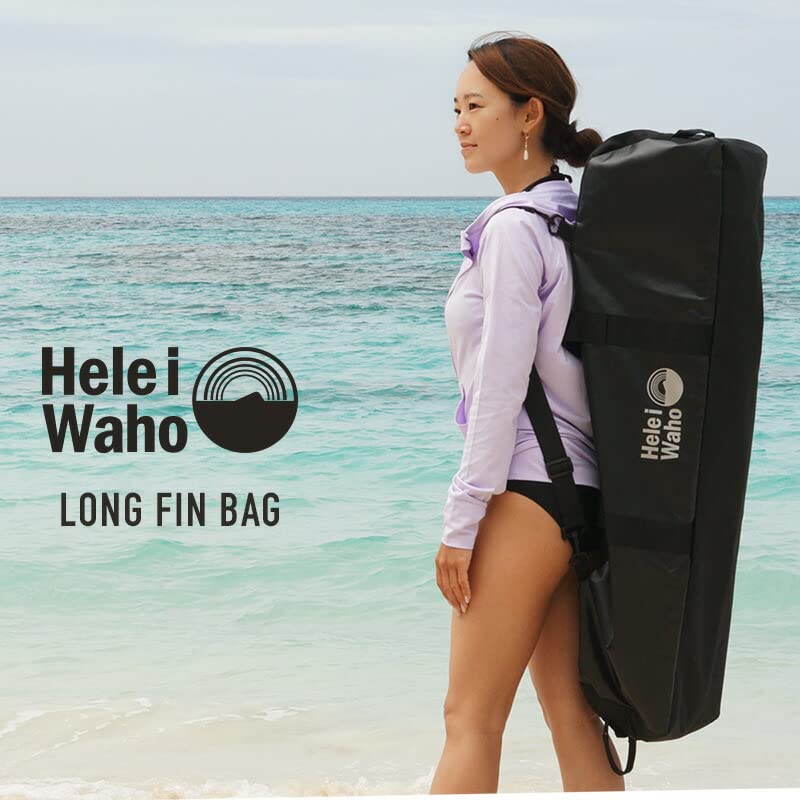 Amazon | ヘレイワホ HeleiWaho ロングフィンバッグ フリーダイビング