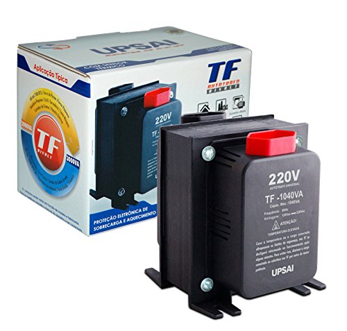 Auto Transformador de Voltagem 1000va 1040va Automático Bivolt 110v / 220v ou 220v / 110v Upsai Modelo 51000104