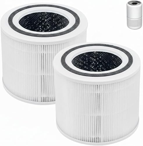 Filtros de repuesto para purificador de aire, compatibles con el purificador de aire Levoit Core 300/300s, filtros purificadores de aire, filtro