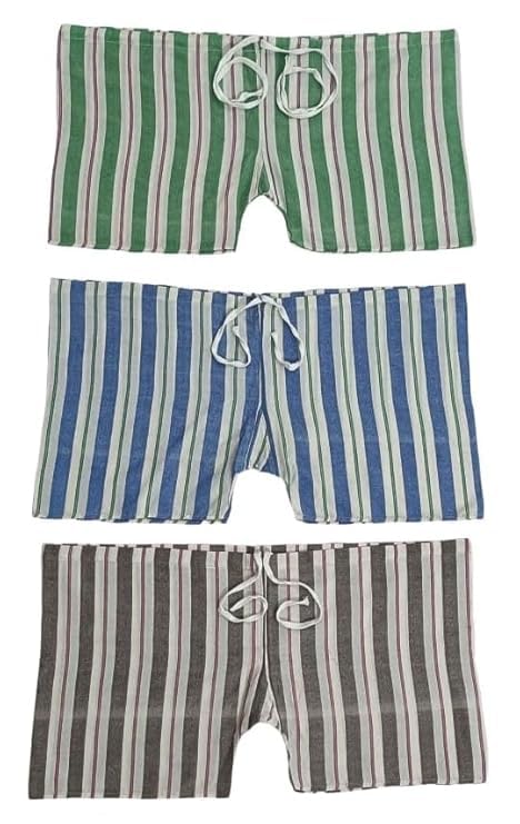 vigau Traditional Kachchha for Men with Nada, Lattha Khadi, Patte Wala kachha,100% Pure Cotton Comfortable Pack of 3 Multicolor05-picture-20