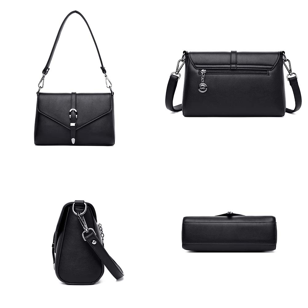 Borsa a Tracolla da Donna in Pelle PU Piccola Borsa a spalla Elegant Borse a mano Borsetta