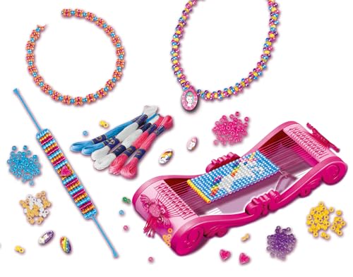 Ravensburger 18513 Magischer Perlenzauber Einhorn - Traumhafte Armbänder aus schillernden Perlen basteln, Kreatives Bastelset für Kinder ab 5 Jahren