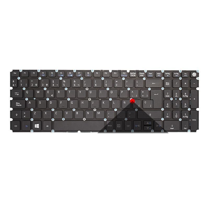 Clavier rétroéclairé Acer Aspire E5-573 E5-575G version espagnole SP