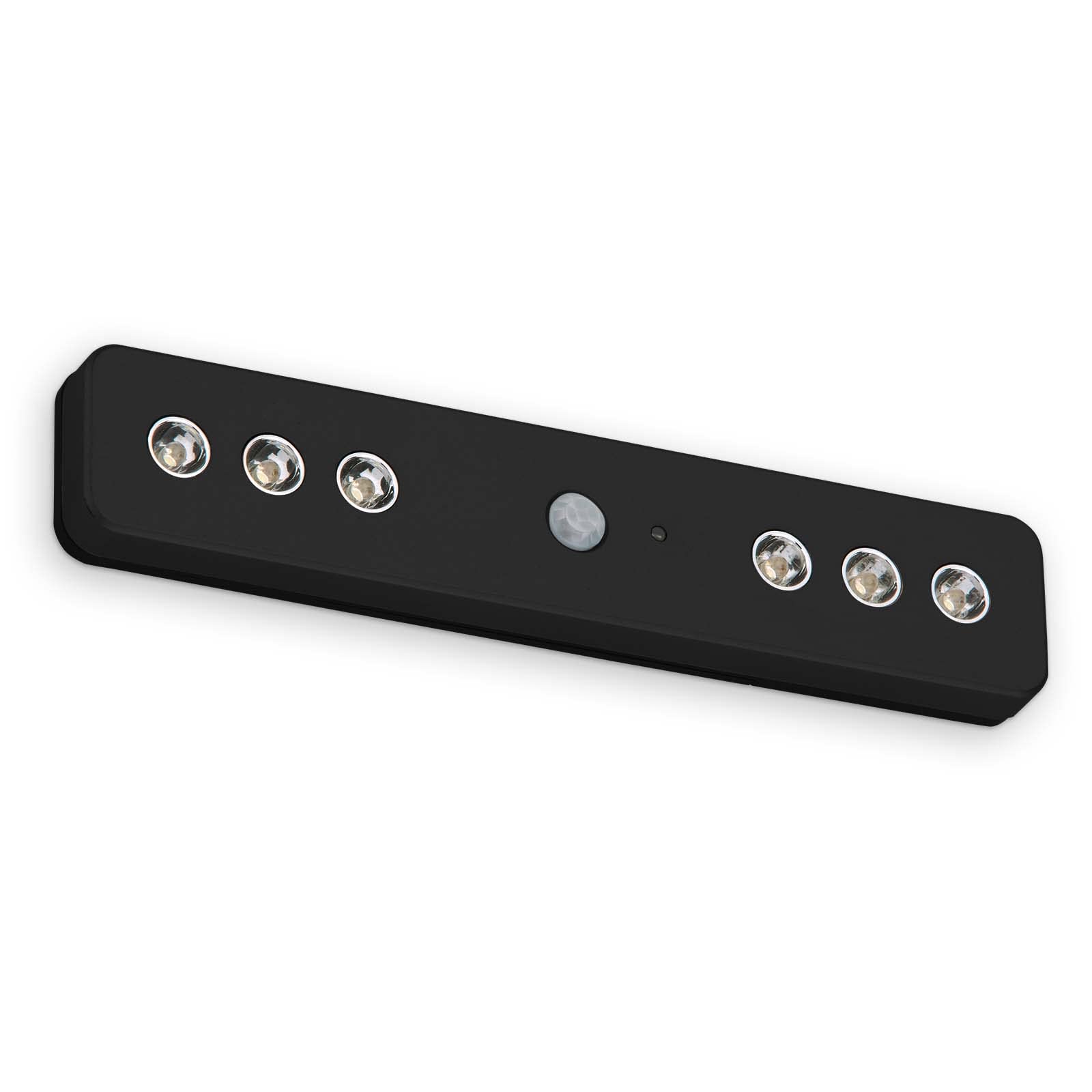 BRILONER Leuchten - LED Under-Unit Light Motion Sensor Cabinet Light Under Cabinet Light Night Light Black