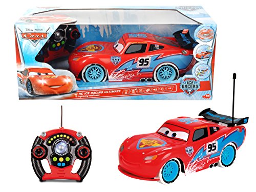 Dickie Spielzeug 203089594 - Disney Cars Ice Racing RC Ultimate Lightning McQueen 1:12 – Bild 3
