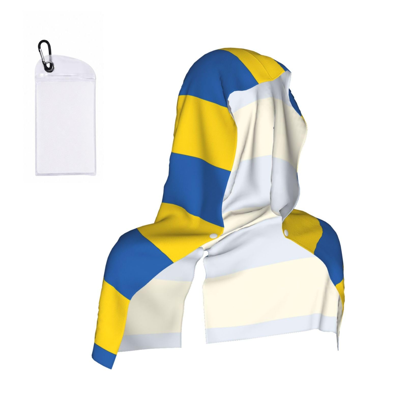 ZYJHYY Flag Of Ukraine Print Unisex Swimming Towel Practical Camping Towel Skin-Friendly Cooling Towel For Workout Training