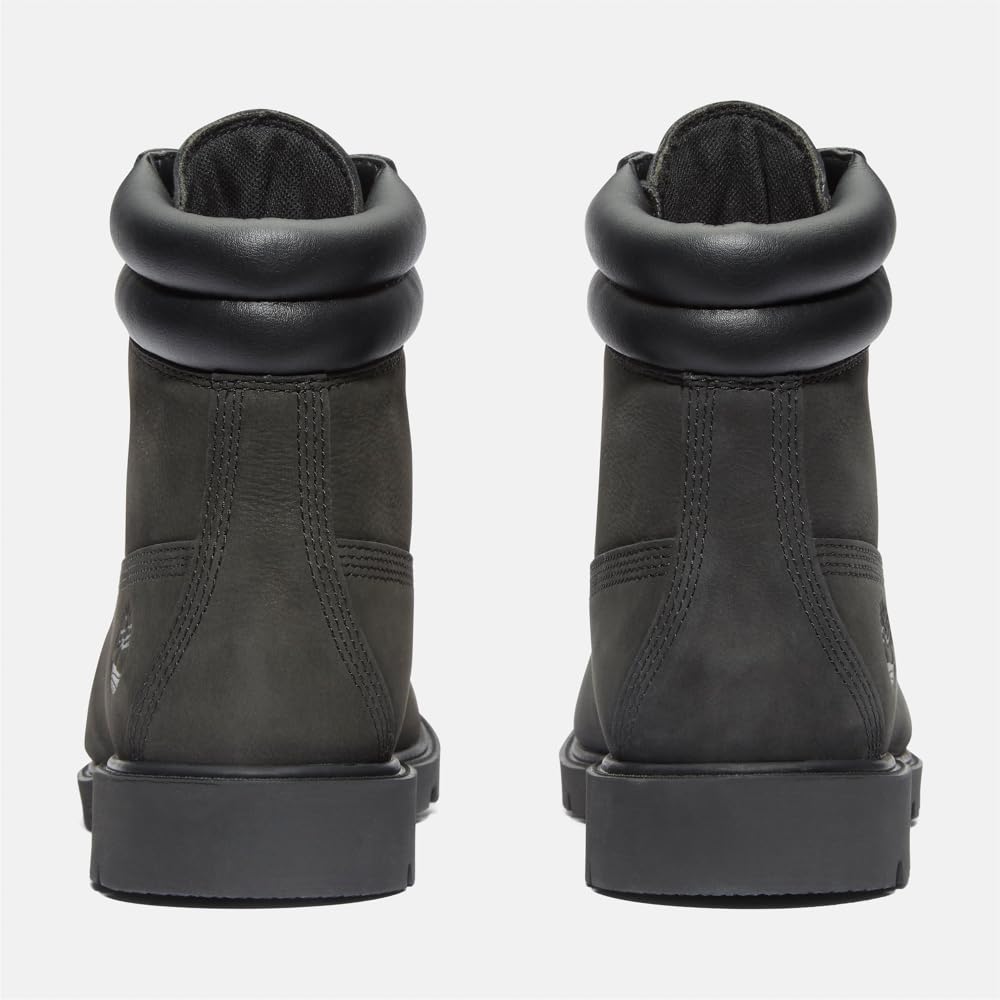 Timberland Uomo Stivali In Pelle Da 6 Pollici, Jet Black