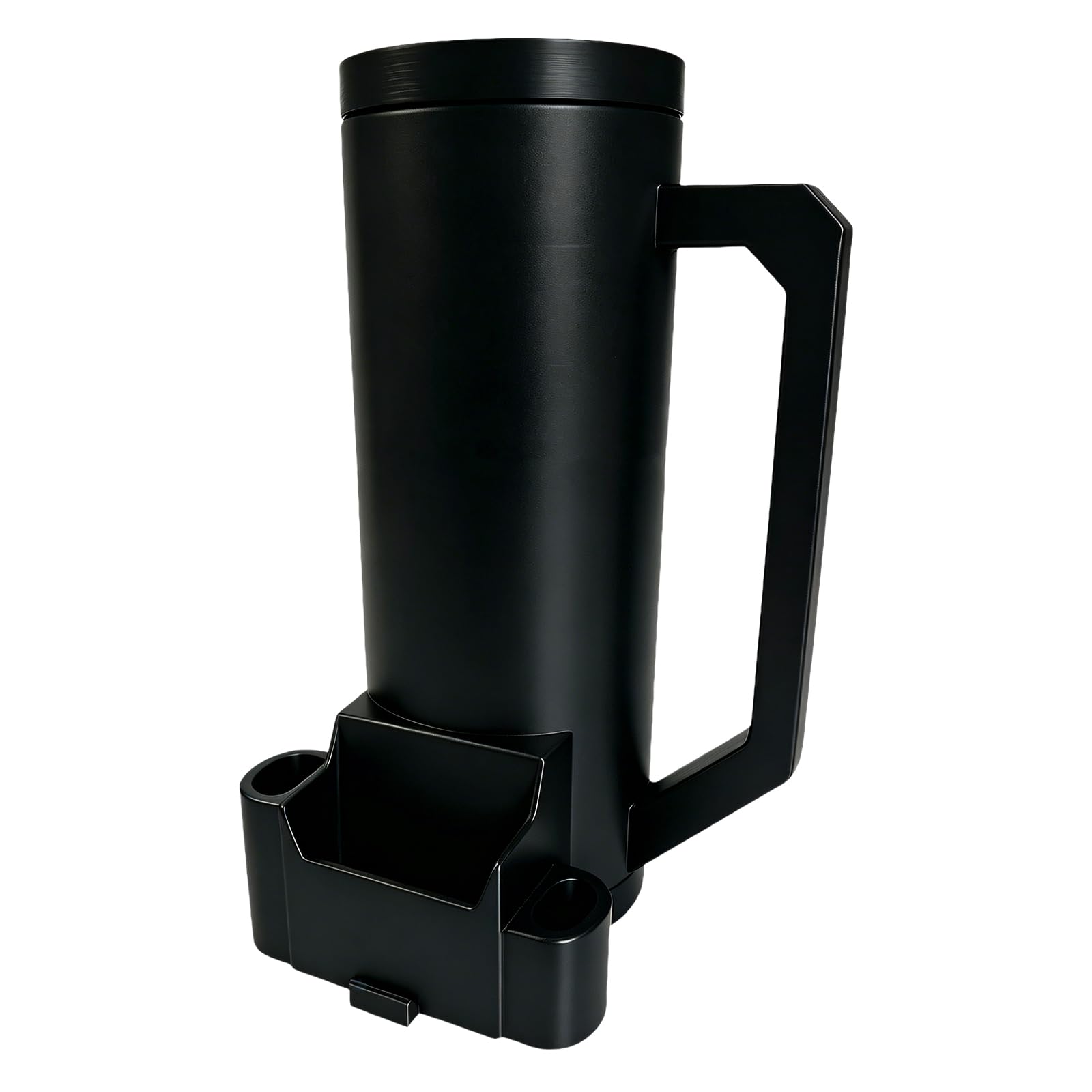 TQUXNGA Polylactic Acid Cup with Unique Styles Storage Fit 2 Can for Sports Event and Road Trip Ergonomic Handle Cup
